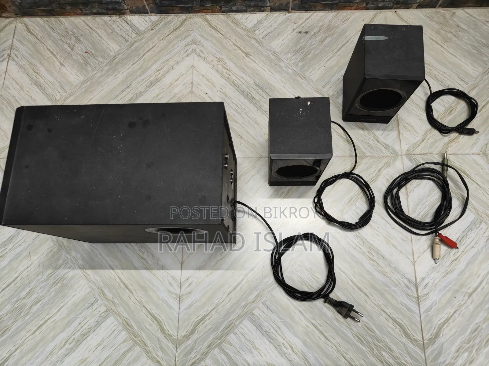 Microlab M-223 2.1 Subwoofer Speaker