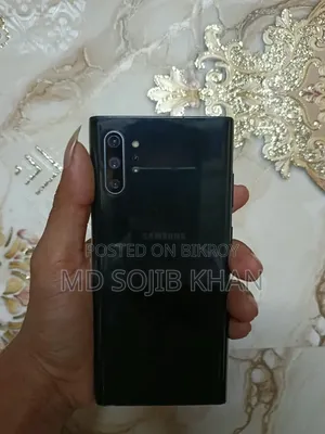 স্যামসাং গ্যালাক্সি নোট১০+ ৫জি ২৫৬ জিবি ব্ল্যাক
