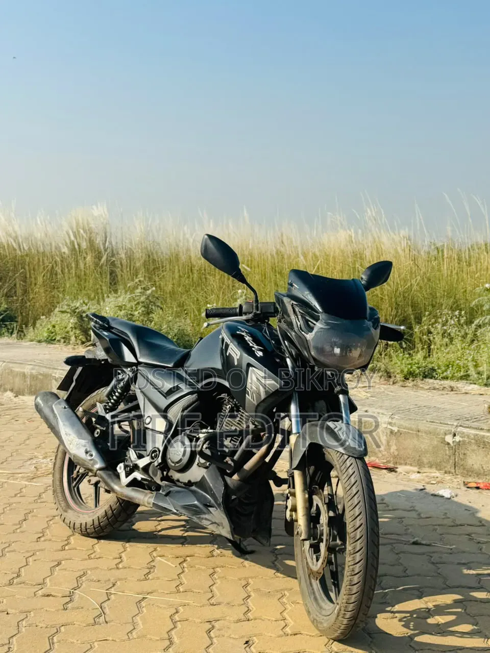 TVS Apache RTR 160 2V 2018 Black