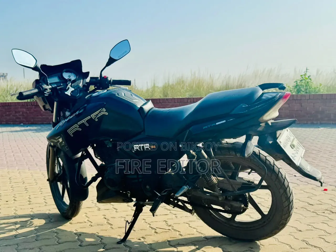 TVS Apache RTR 160 2V 2018 Black