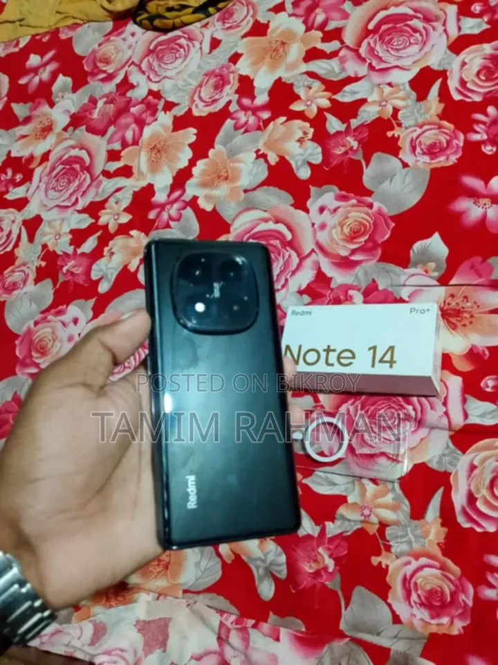 Xiaomi Redmi Note 14 Pro+ 5G 256 GB Black