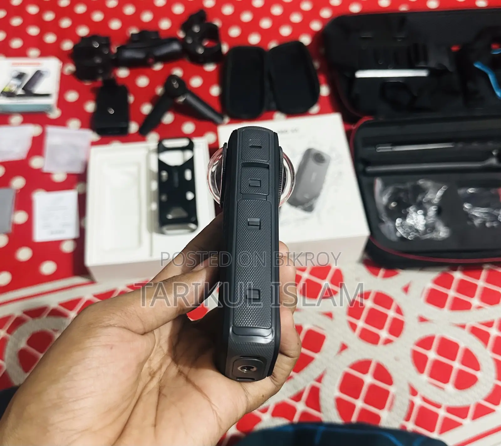 Insta360 X4 8K 360° Camera Full Accessories | Almost New | Original