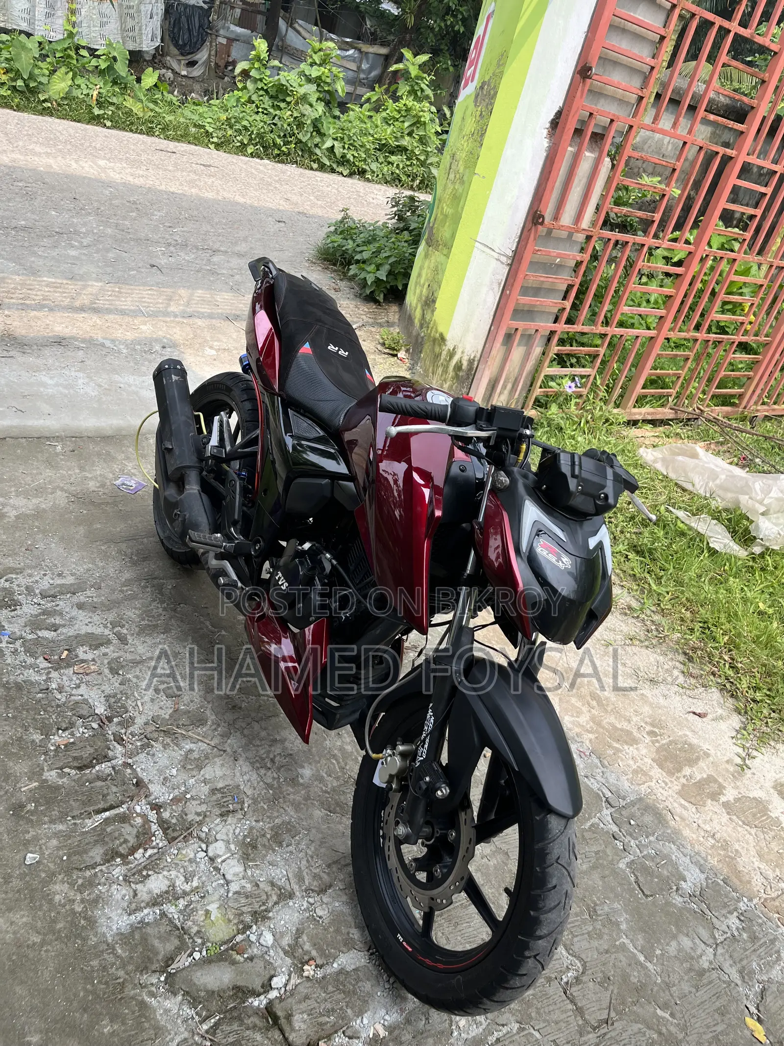 টিভিএস অ্যাপাচে আরটিআর ১৬০ ৪ভি ২০২১ রেড