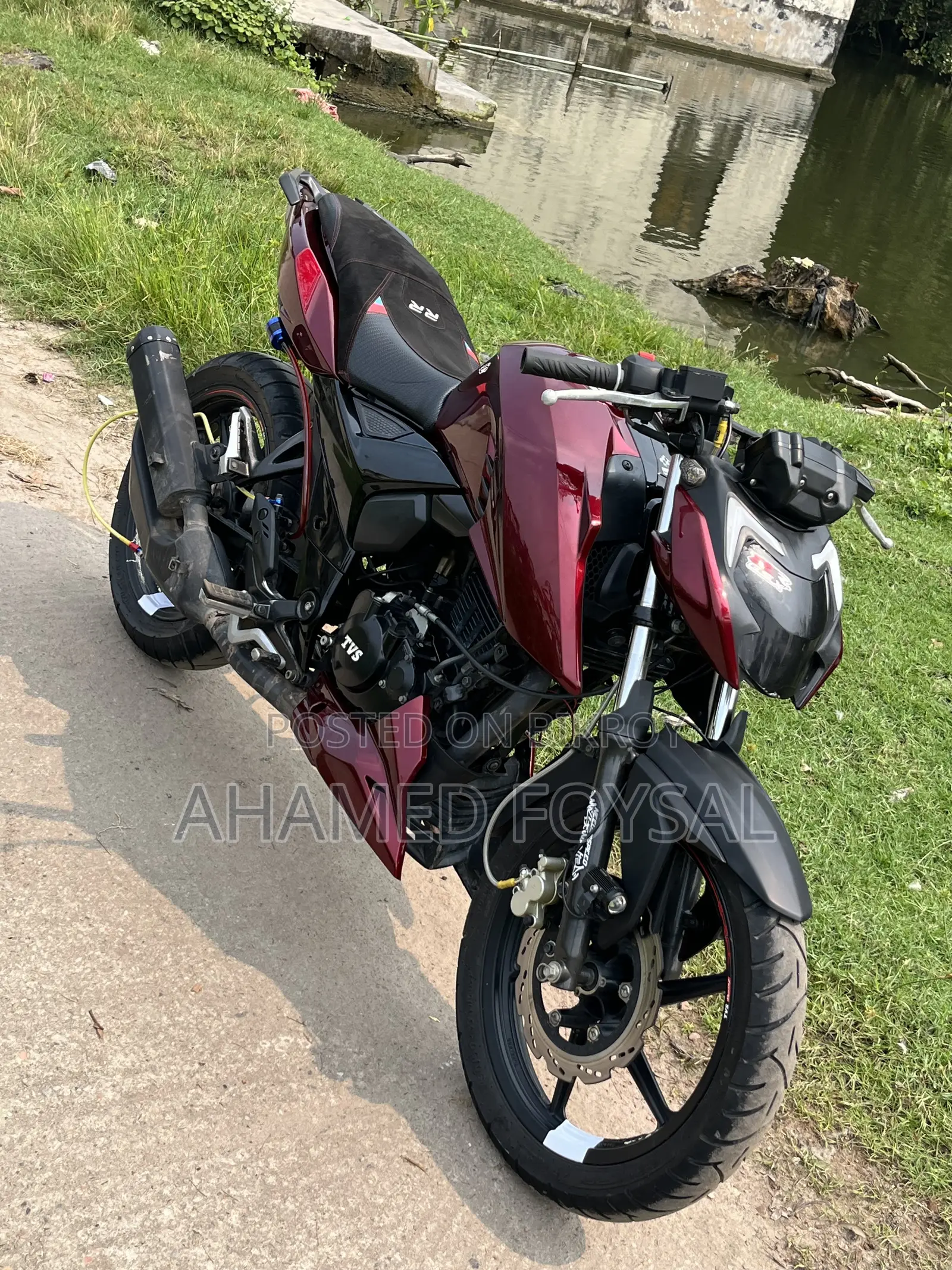 টিভিএস অ্যাপাচে আরটিআর ১৬০ ৪ভি ২০২১ রেড