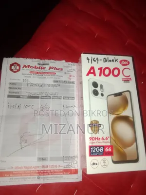 Itel A100C 64 GB Black