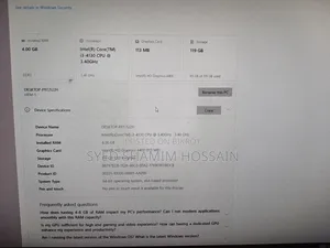 Gigabyte GA-H110MSTX-HD3-ZK 4GB Intel Core i3 SSD 128GB