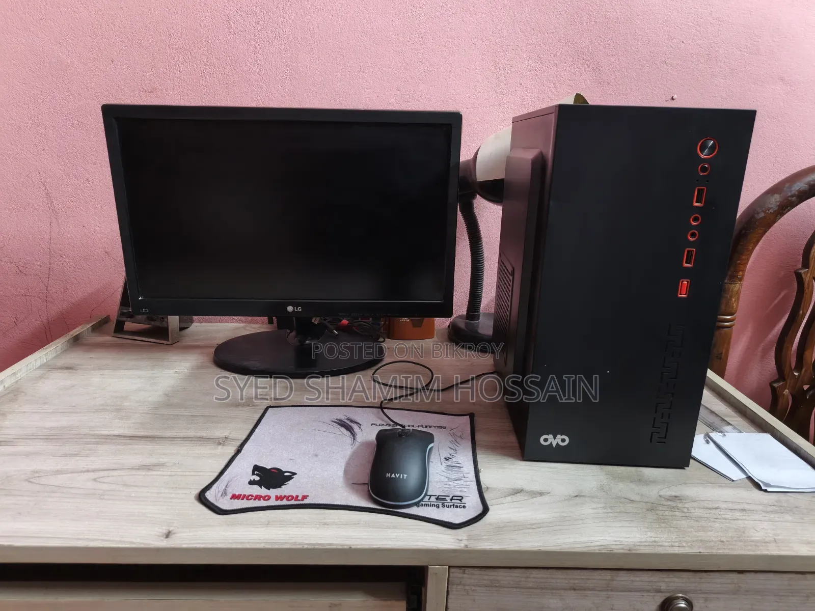 Desktop Computer 8GB Intel Core i3 SSD 256GB