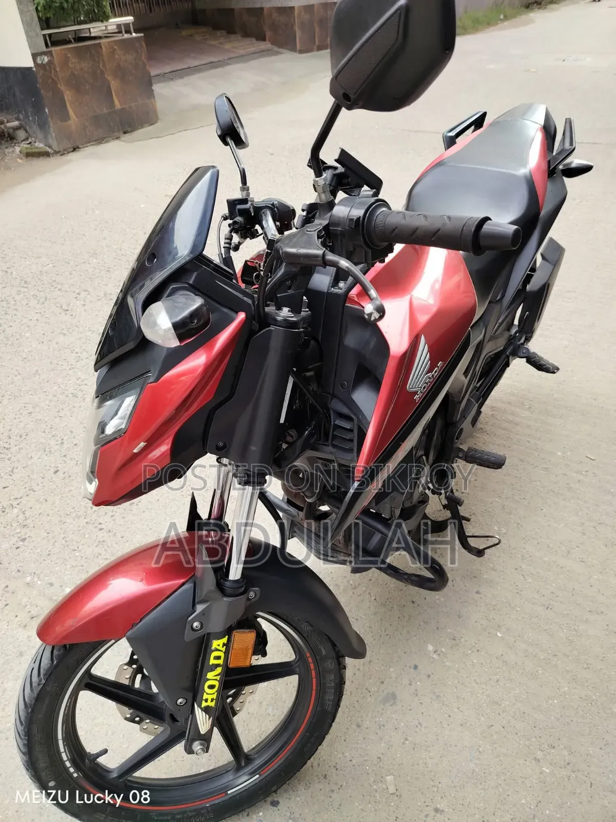 Honda X-Blade 160 2021 Red