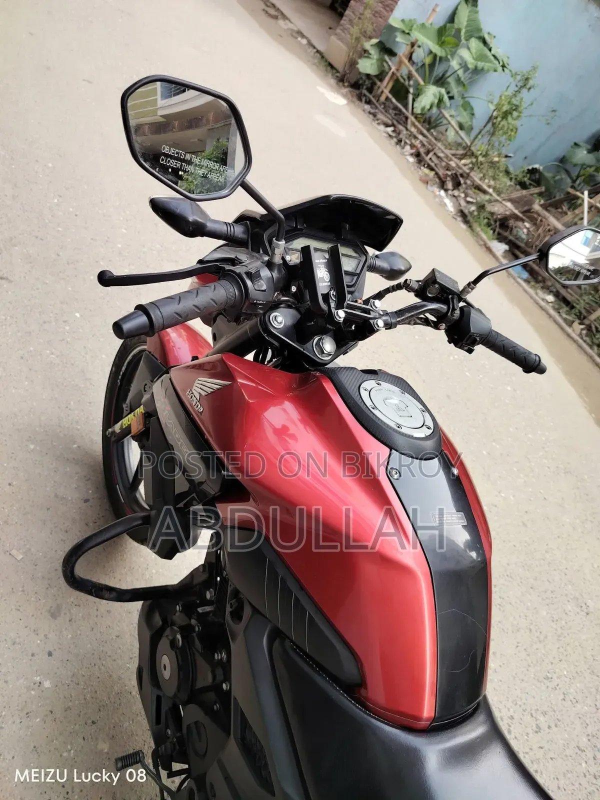 Honda X-Blade 160 2021 Red