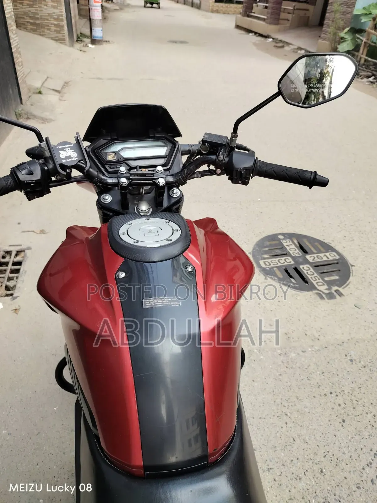 Honda X-Blade 160 2021 Red