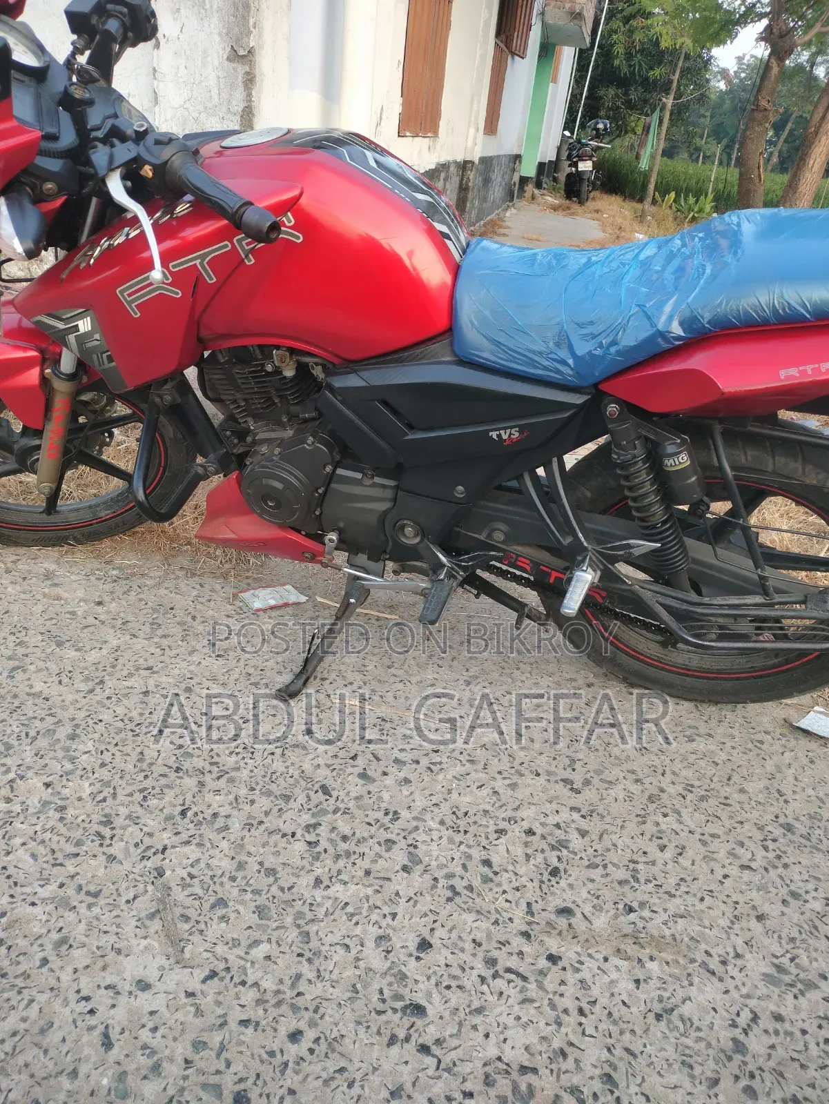 TVS Apache RTR 160 2V 2018 Red