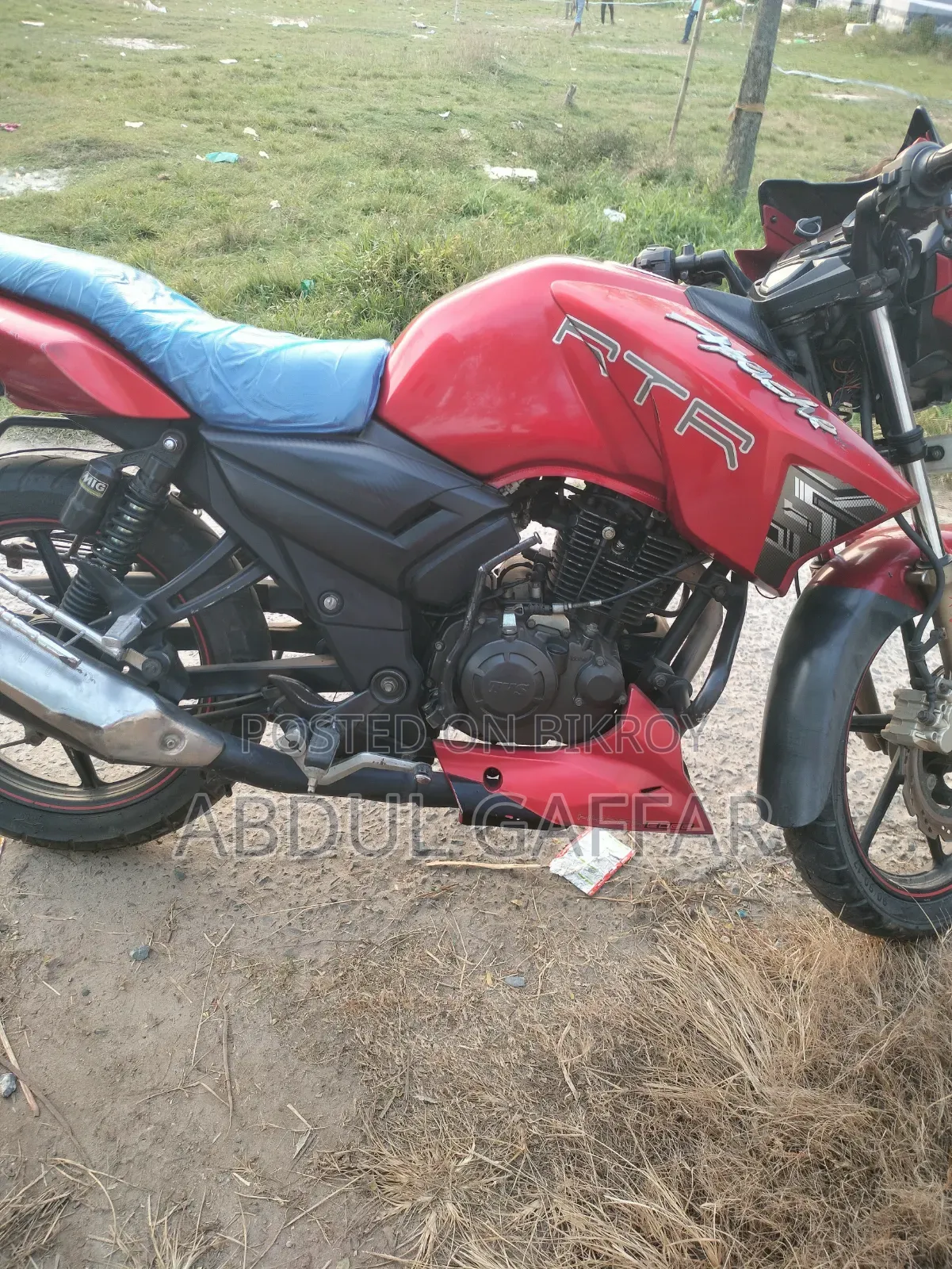 TVS Apache RTR 160 2V 2018 Red