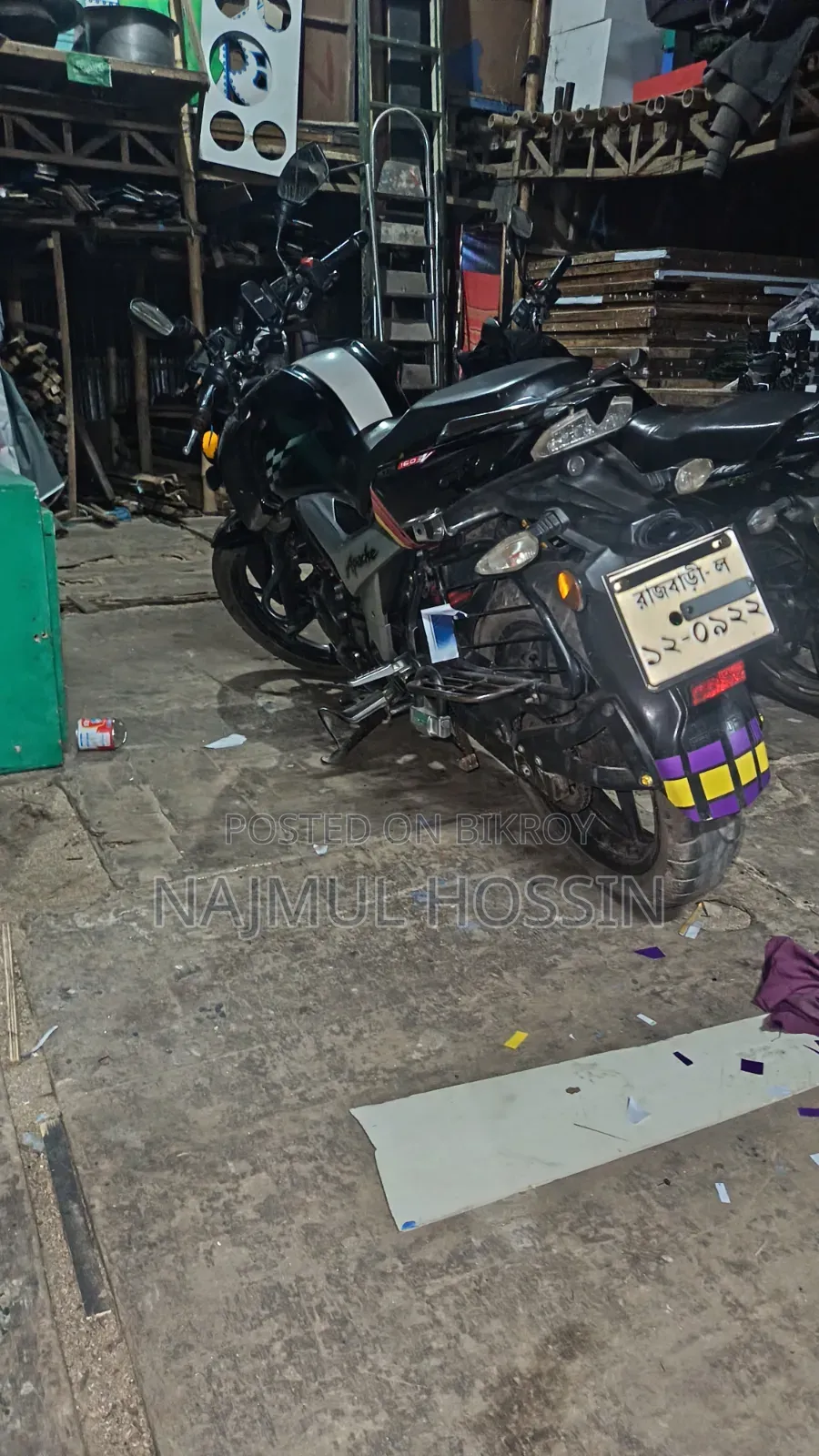 TVS Apache RTR 160 4V 2020 Black
