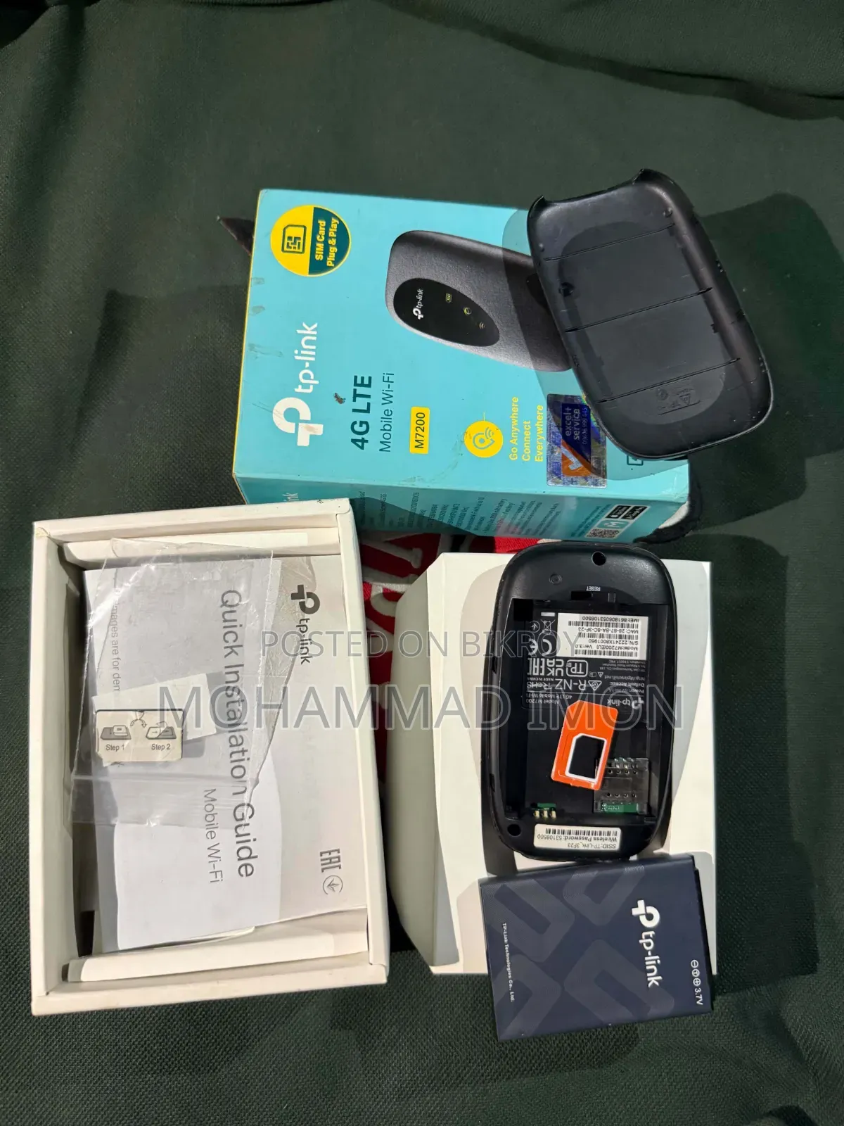 টিপি-লিংক এম৭২০০ ৪জি এলটিই