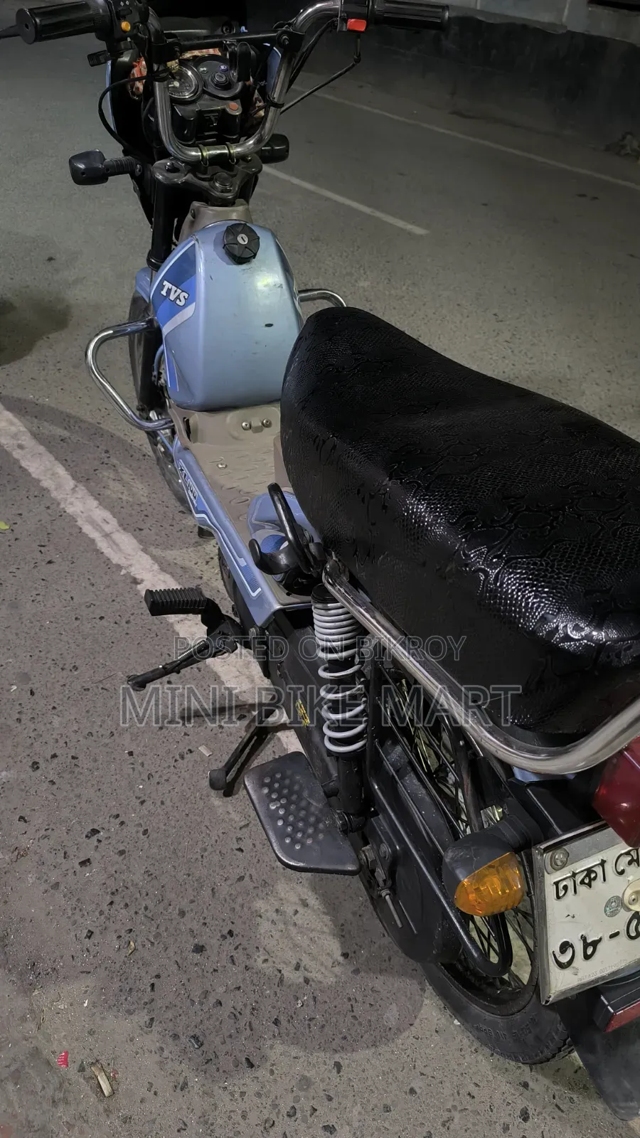 TVS XL 100 Comfort 2023 Blue
