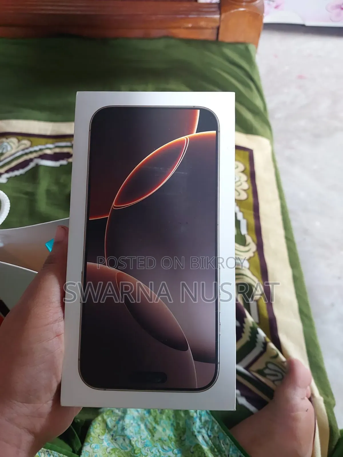 নিউ অ্যাপল আইফোন ১৬ প্রো ম্যাক্স ২৫৬ জিবি ব্রোঞ্জ