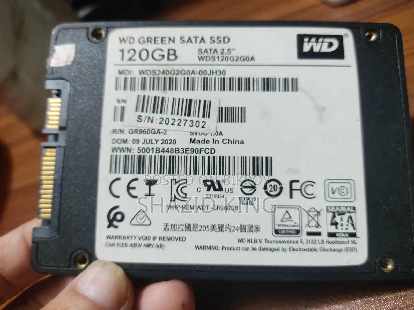 120 Gb SSD Sell