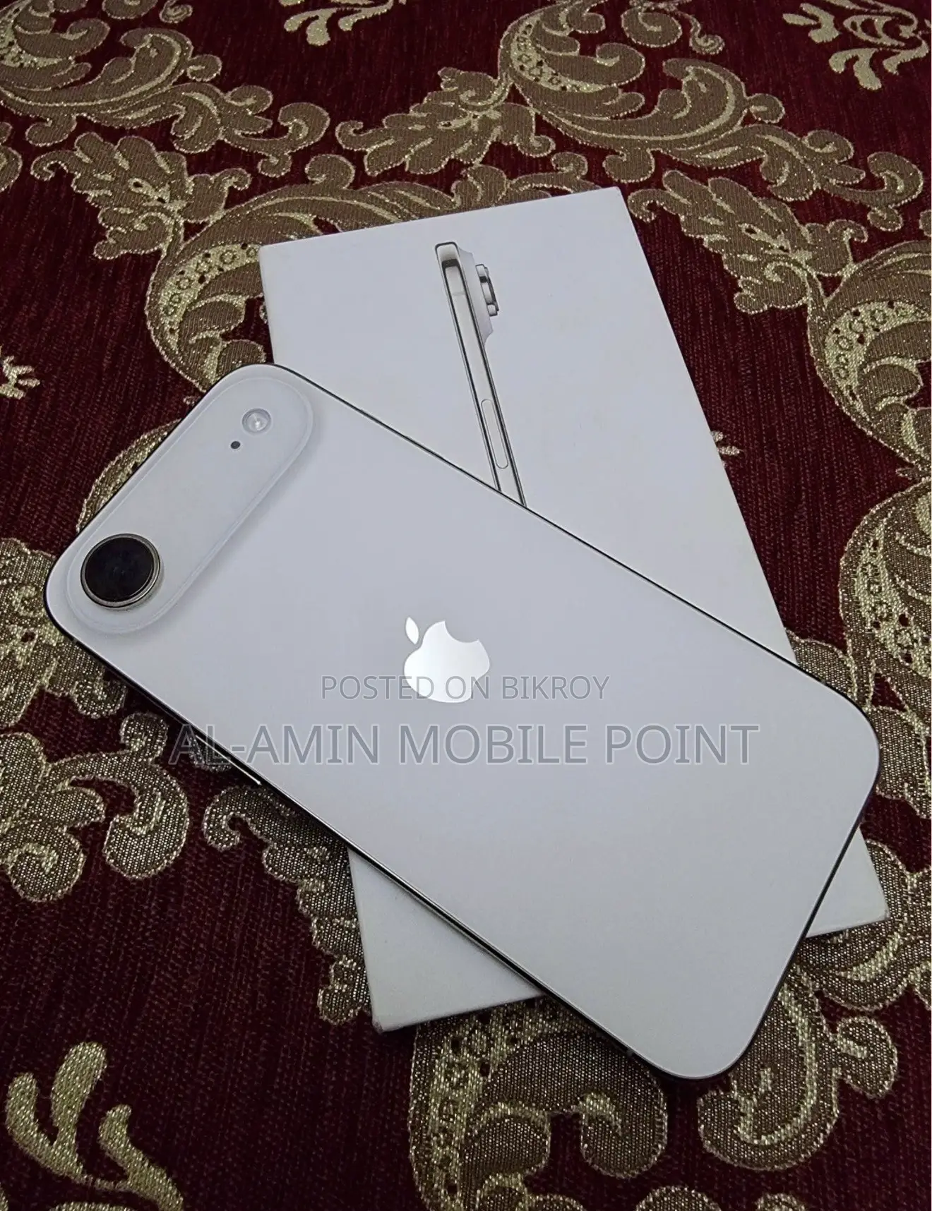 নিউ অ্যাপল আইফোন এয়ার ২৫৬ জিবি হোয়াইট
