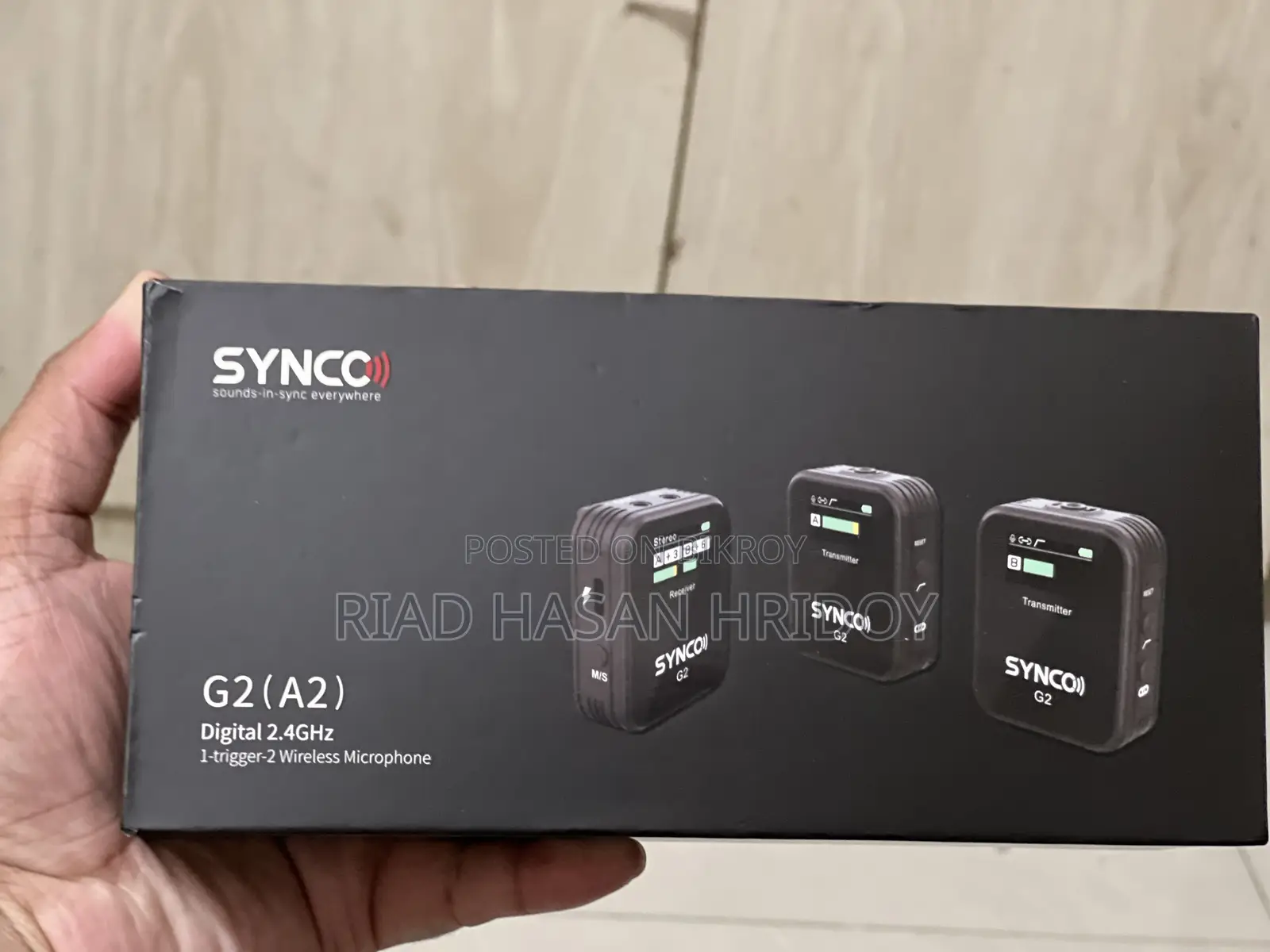 সিনকো জি২ এ২ ওয়্যারলেস মাইক্রোফোন