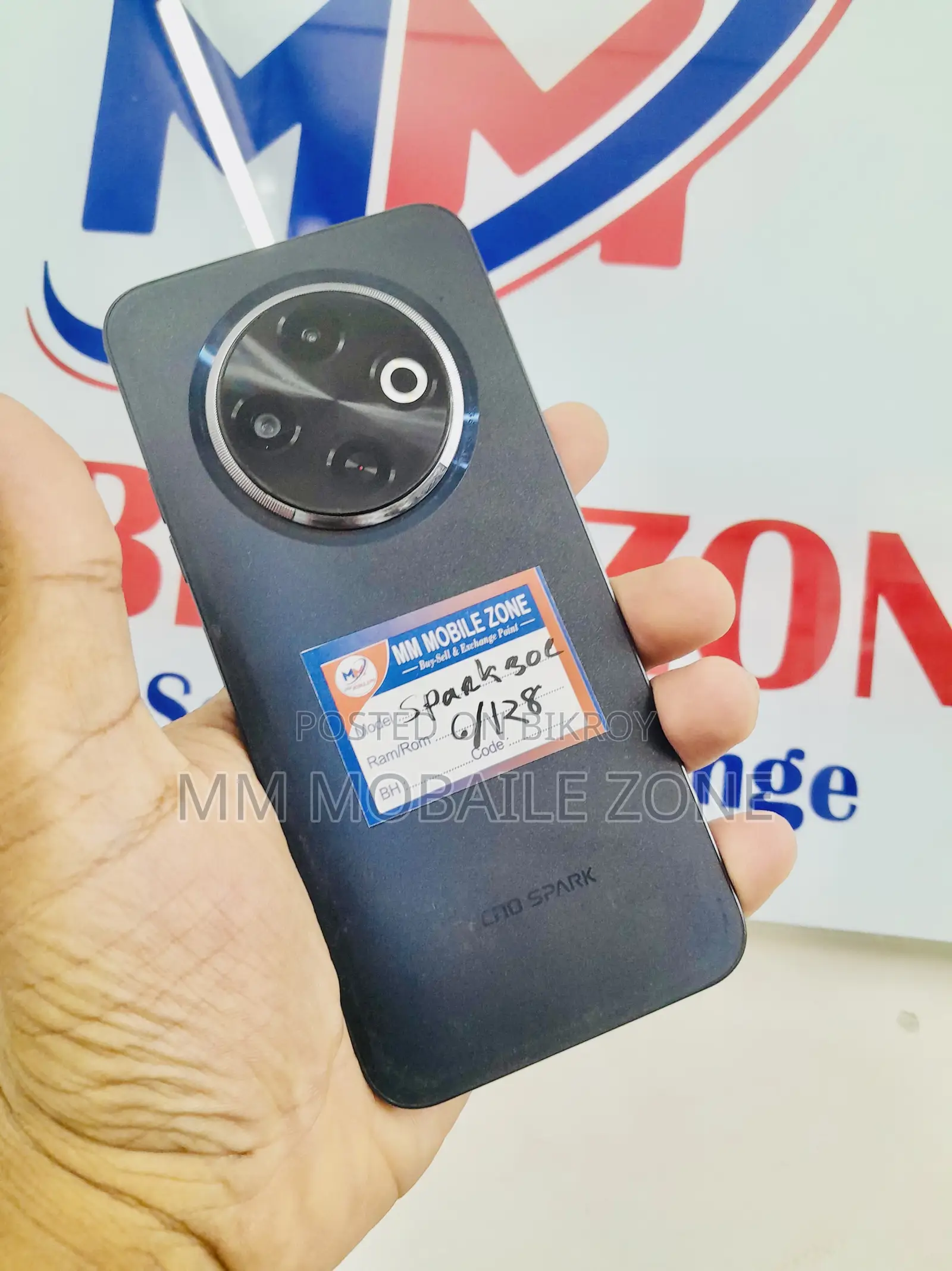 Tecno Spark 30C 128 GB Black