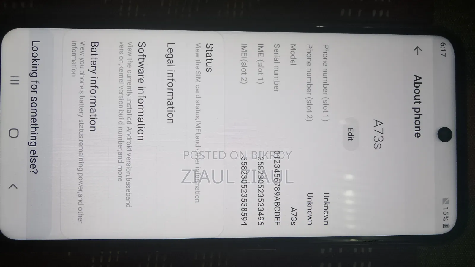 Samsung Galaxy A73 5G 256 GB Gray