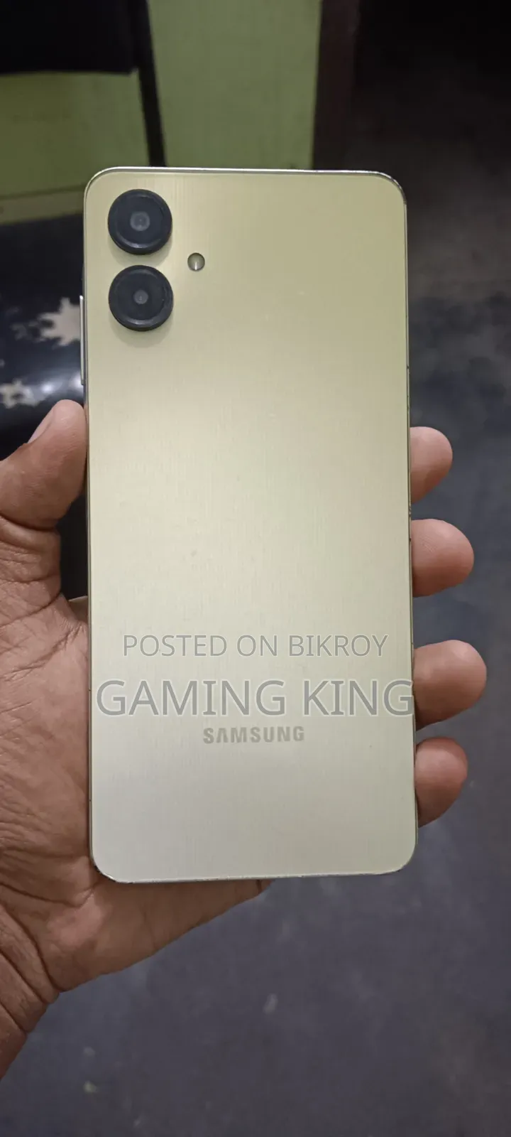 স্যামসাং গ্যালাক্সি এ০৬ ১২৮ জিবি ইয়েলো