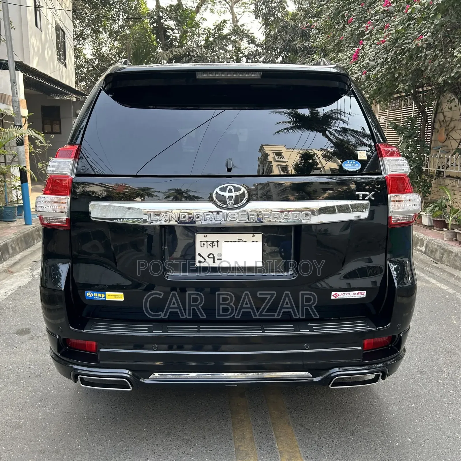 Toyota Land Cruiser Prado 2.7 i 2012 Black