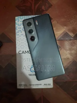নতুন টেকনো ক্যামন ৪০ প্রো ৫জি ২৫৬ জিবি কালো