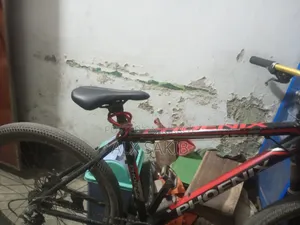 সাইকেল টার একটা ব্রেক আর একটা গিয়ার নাই বাকি সব কিছু ভালো আসে আপনি নিজে এসে দেখে ভালো মতো চেক করে তার পর নিবেন 
এমনি তে খুব ভালো আসে আমি প্রায় 7-8 মাস ইউজ করেছি
