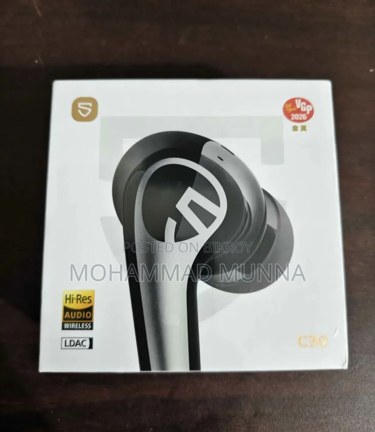 SoundPEATS C30 TWS (Hi-Res LDAC & ANC) - Almost Brand New + Free Case