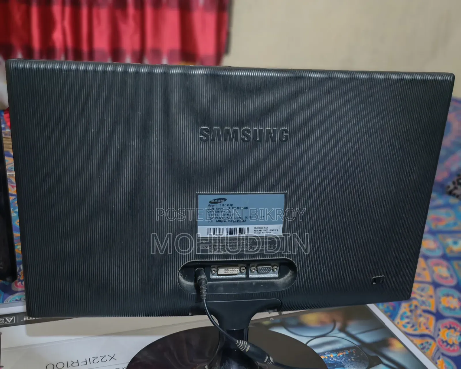 Samsung ১৯" মনিটর সেল প্রতিটি ৫০০ টাকা