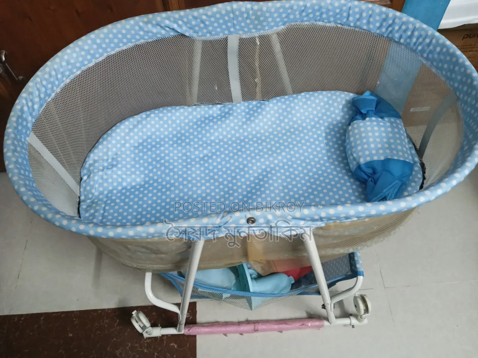 Baby Cradle Swing and Baby Bouncer