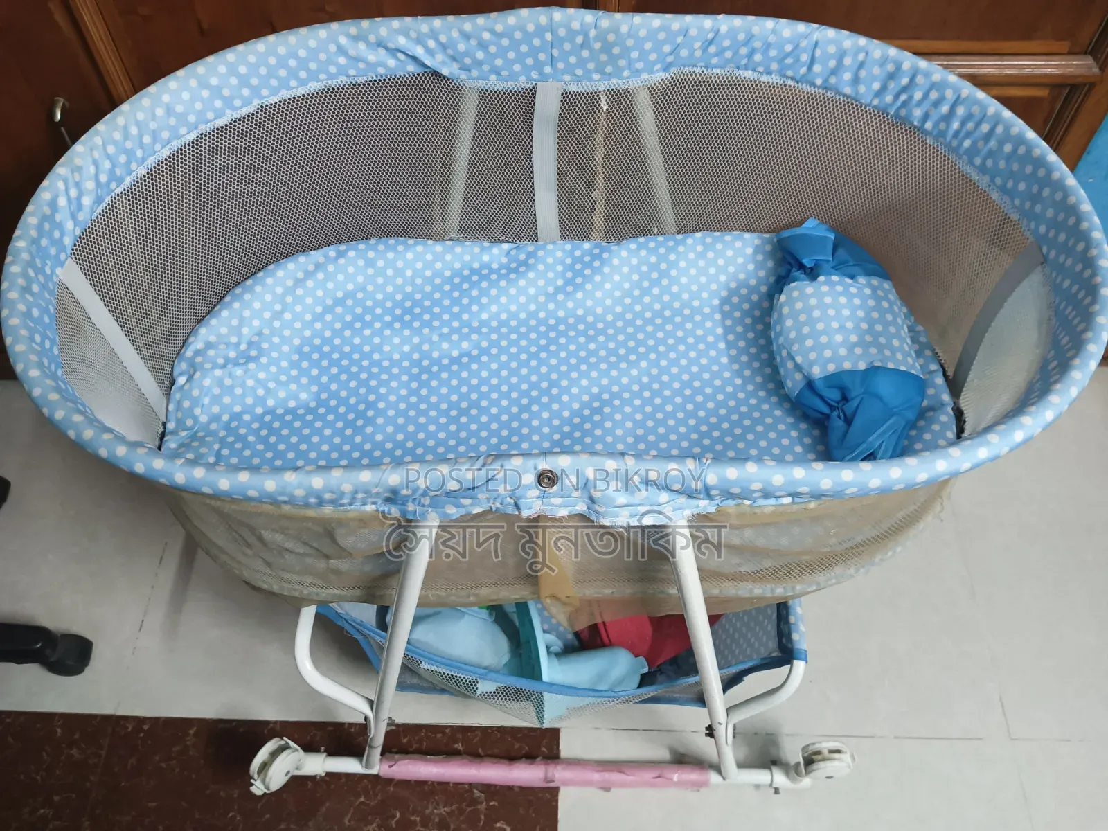 Baby Cradle Swing and Baby Bouncer