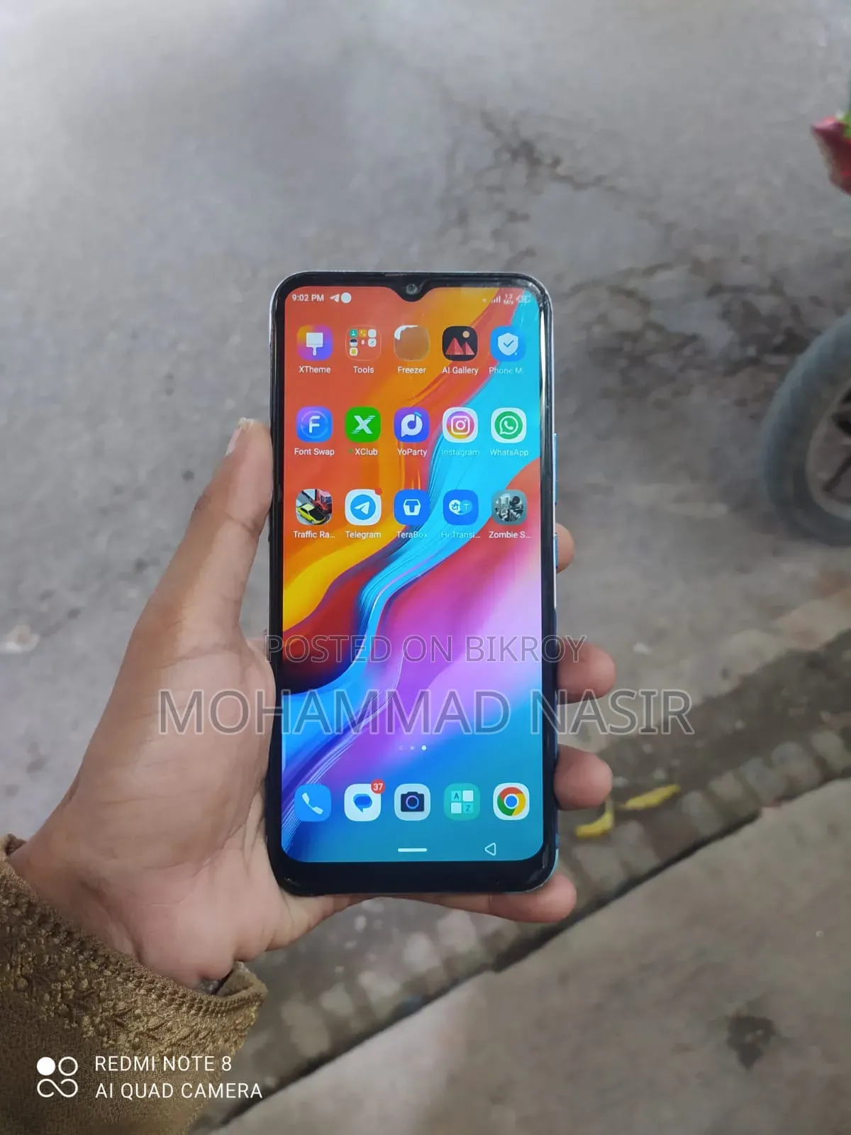 Infinix Hot 8 64 GB Blue