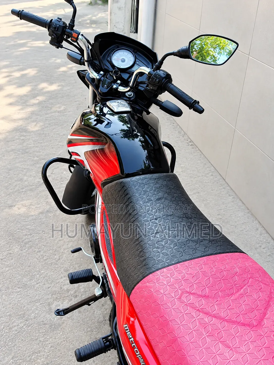 TVS Metro Plus 2018 Red