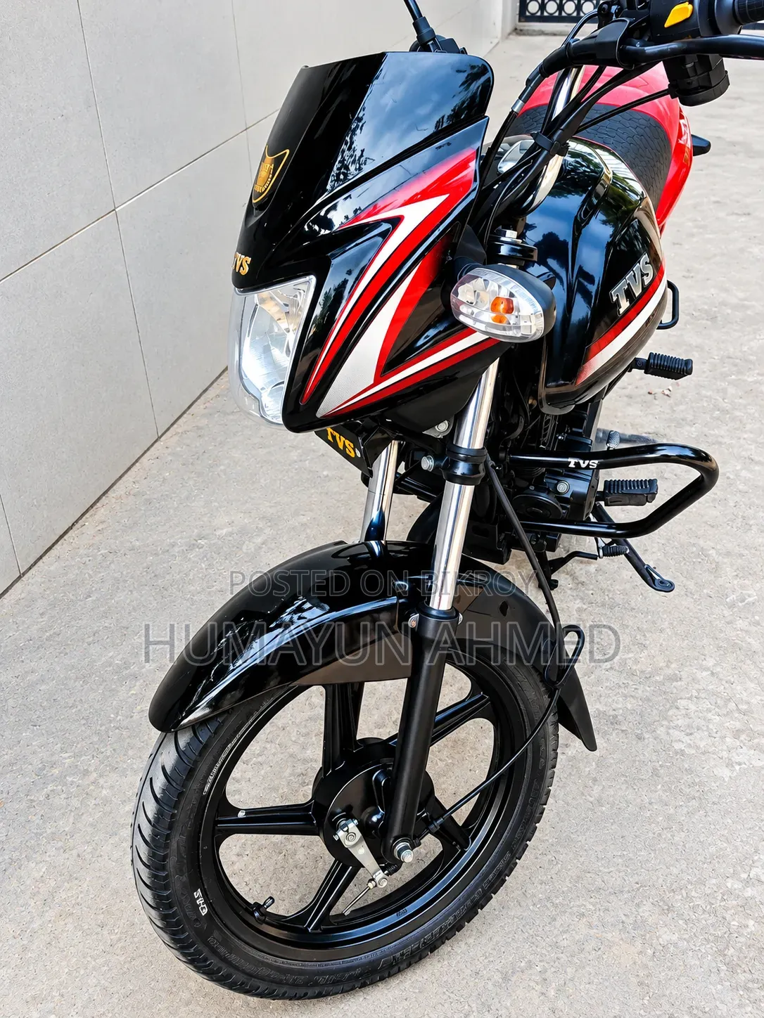 TVS Metro Plus 2018 Red
