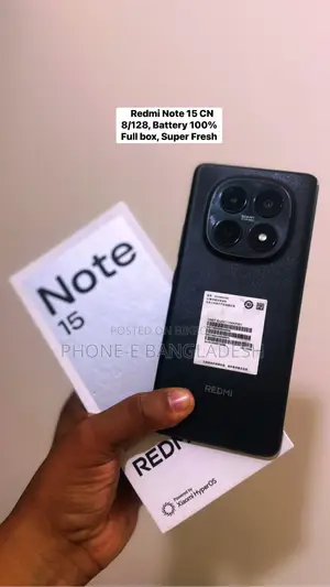 Xiaomi Redmi Note 15 128 GB Black