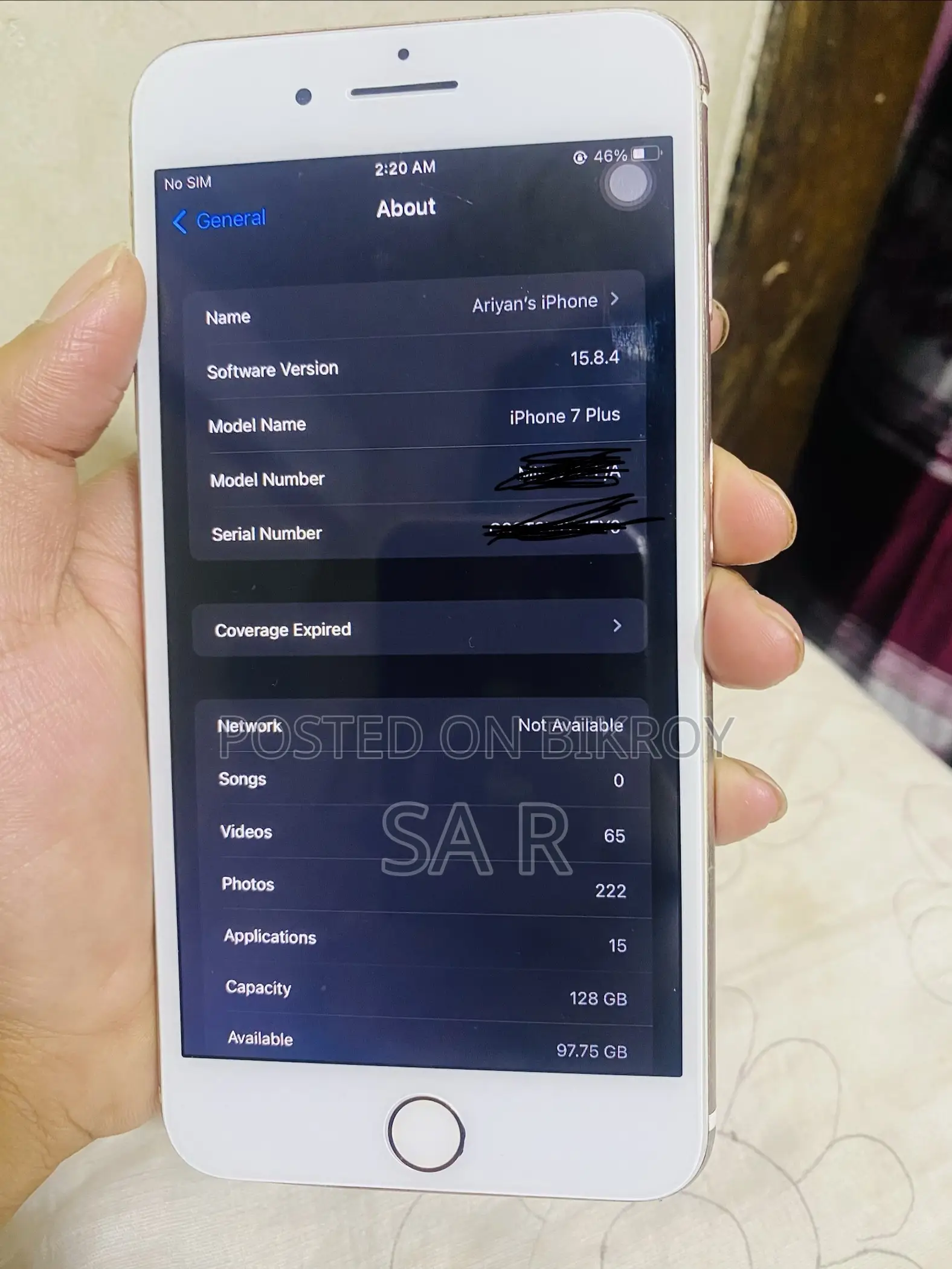 Apple iPhone 7 Plus 128 GB Rose Gold