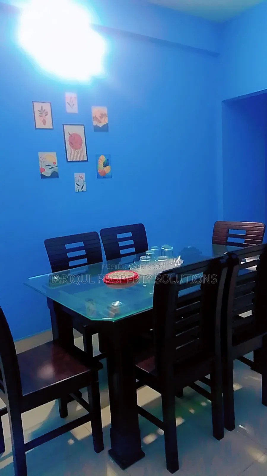 Furnished 3-bedroom Apartment in Tariqul Property, Banasree for rent