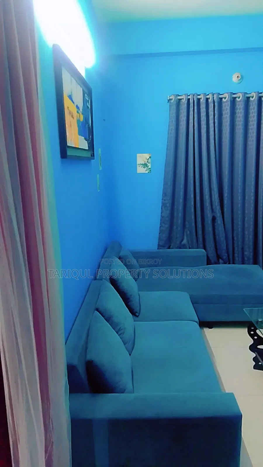 Furnished 3-bedroom Apartment in Tariqul Property, Banasree for rent