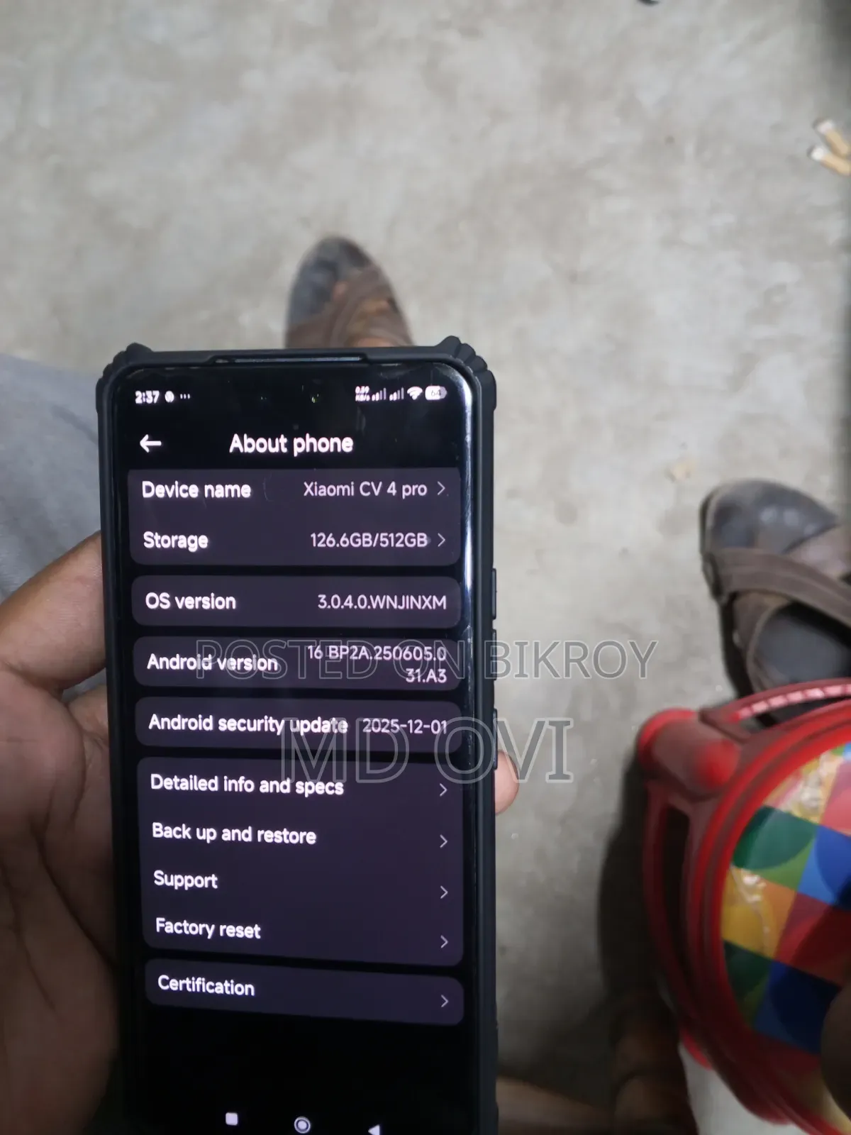 শাওমি সিভি ৪ প্রো ৫১২ জিবি পার্পল