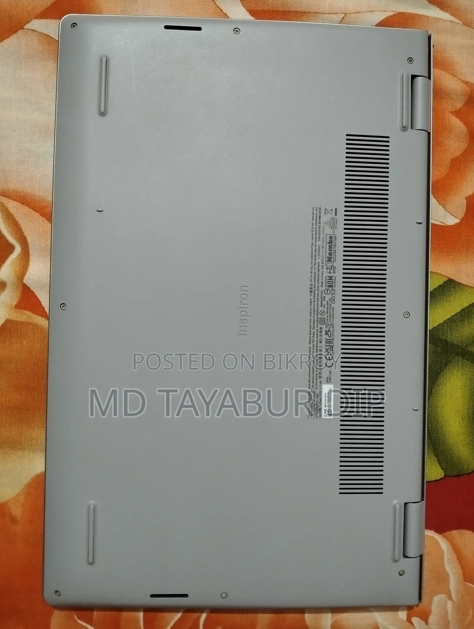 ল্যাপটপ Dell Inspiron 15 8GB Intel Core i5 SSD 512GB