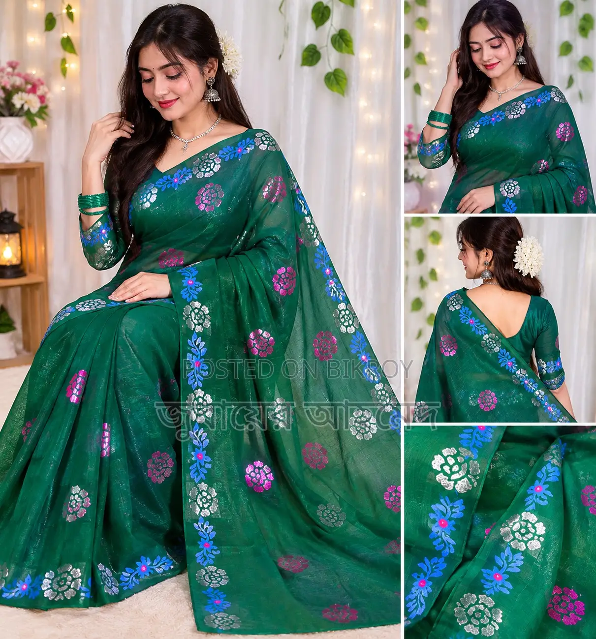Two-Piece and Half Silk Saree Collection