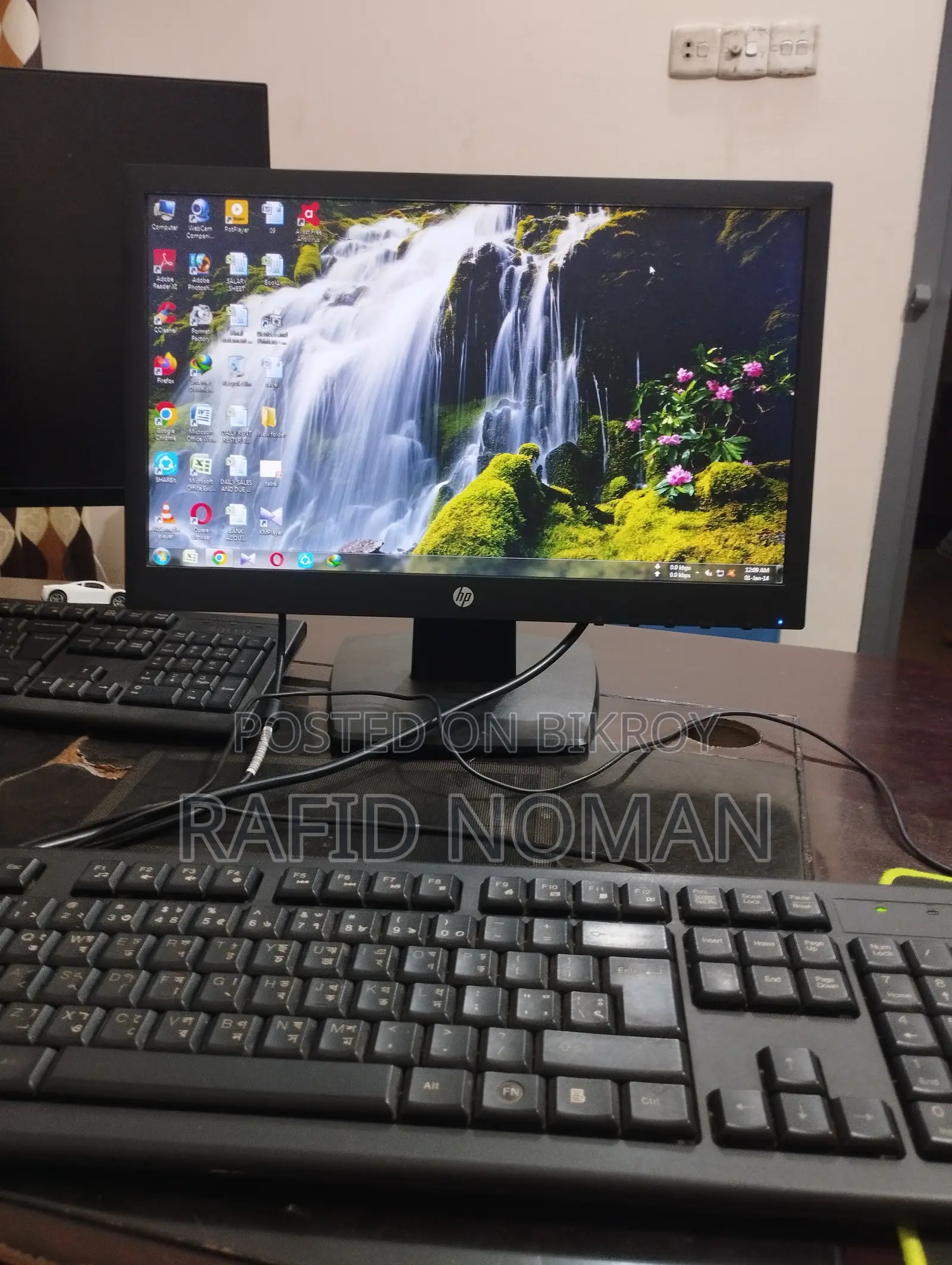 Desktop Computer HP 4GB Intel Core i3 SSD 500GB