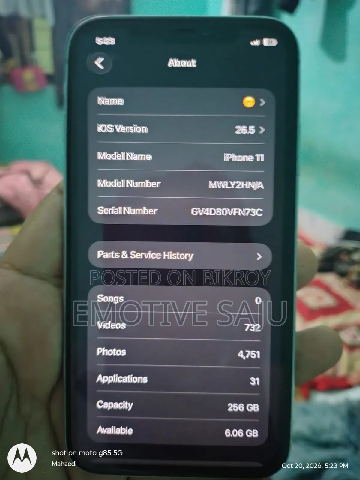 Apple iPhone 11 256 GB Green