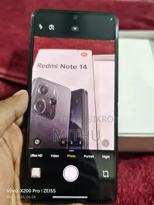 Xiaomi Redmi Note 14 4G 256 GB Black