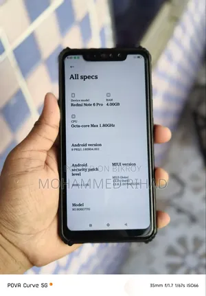 New Xiaomi Redmi Note 6 Pro 64 GB Black