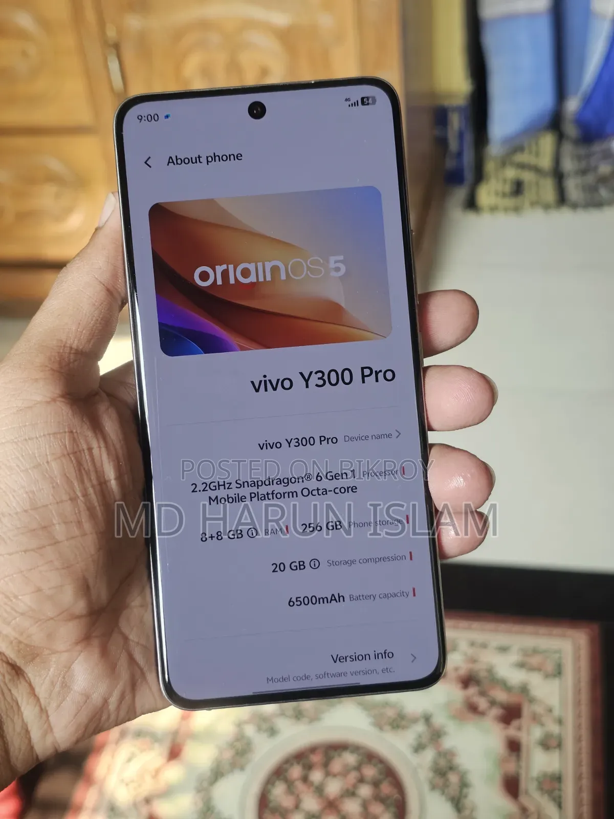 Vivo Y300 Pro 256 GB Silver