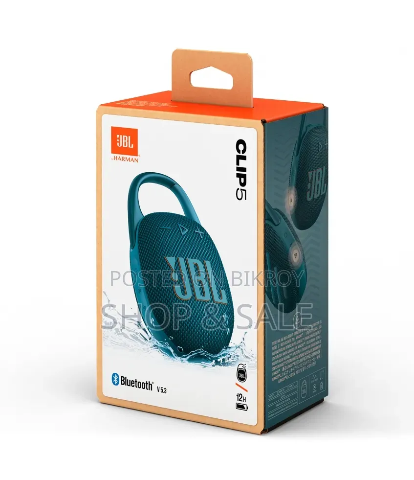 Original Clip 5 Ultra-Portable Bluetooth Speaker