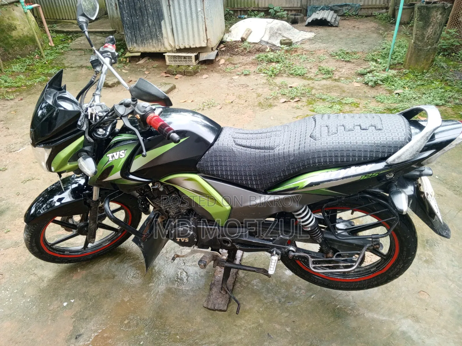 TVS Stryker 125 2019 Green